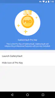 GalleryVault ProKey: Hide Pics screenshot 1