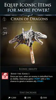 Game of Thrones: Legends RPG screenshot 2