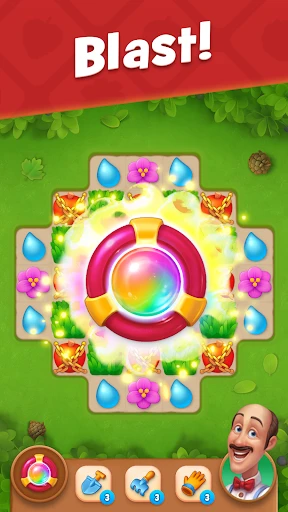 Gardenscapes screenshot