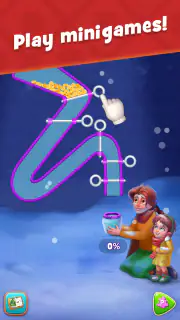 Gardenscapes screenshot 2