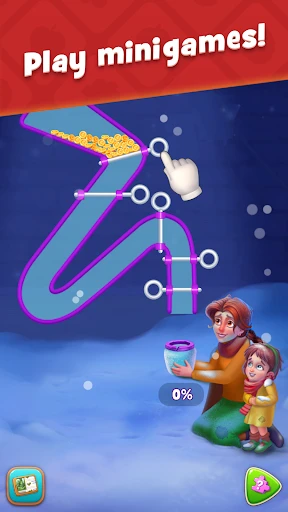 Gardenscapes screenshot
