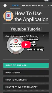 GeminiMan WearOS Manager screenshot 2