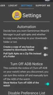 GeminiMan WearOS Manager screenshot 5