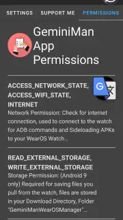 GeminiMan WearOS Manager screenshot 7