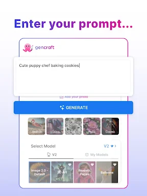 Gencraft - AI Art Generator screenshot
