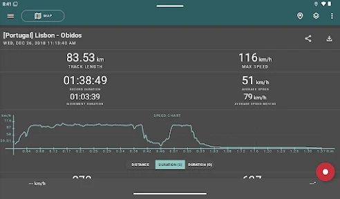 Geo Tracker - GPS tracker screenshot