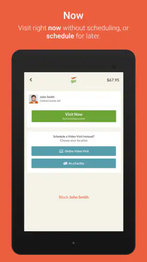 GettingOut Visits screenshot