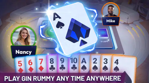 Gin Rummy Masters: Card Game screenshot 1