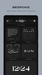 Glassify - Widgets & Themes screenshot 2