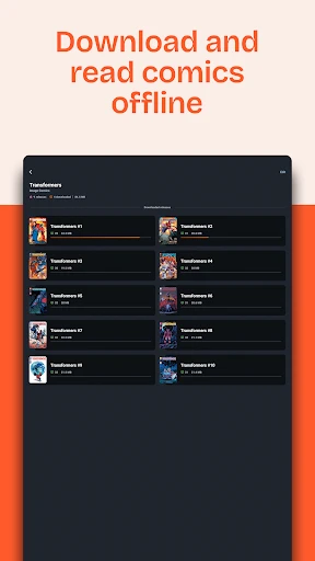 GlobalComix: Comic Book Reader screenshot