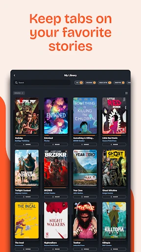 GlobalComix: Comic Book Reader screenshot