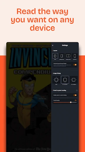 GlobalComix: Comic Book Reader screenshot