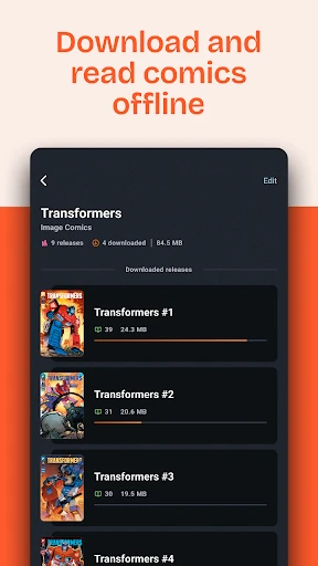 GlobalComix: Comic Book Reader screenshot