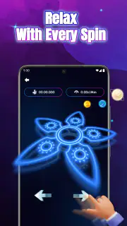 Glow Spinner: Finger Draw Art screenshot 3