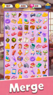 Glow Tales: Merge & Makeover screenshot 1