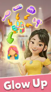 Glow Tales: Merge & Makeover screenshot 2
