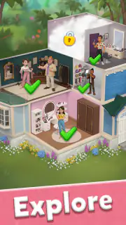 Glow Tales: Merge & Makeover screenshot 5