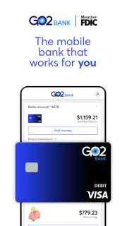 GO2bank: Mobile banking screenshot 1