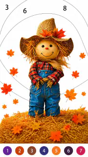 Golden Autumn: Color by Number screenshot 4