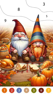 Golden Autumn: Color by Number screenshot 5
