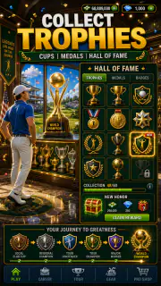 Golf Rising Star : Career Sim screenshot 5