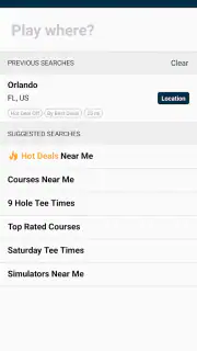 GolfNow: Golf Tee Times screenshot 3