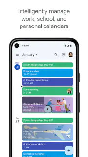 Google Calendar screenshot 1