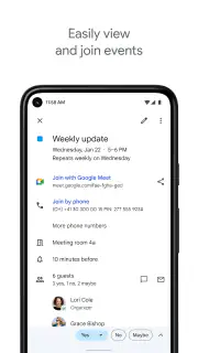Google Calendar screenshot 3