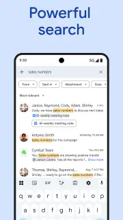 Google Chat screenshot 4