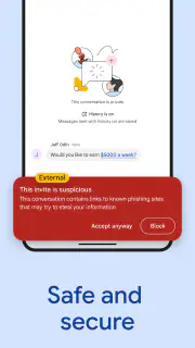 Google Chat screenshot 7