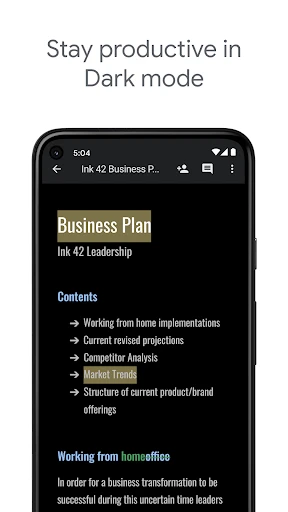 Google Docs screenshot