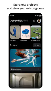Google Flow screenshot 1