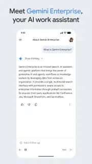 Google Gemini Enterprise screenshot 1