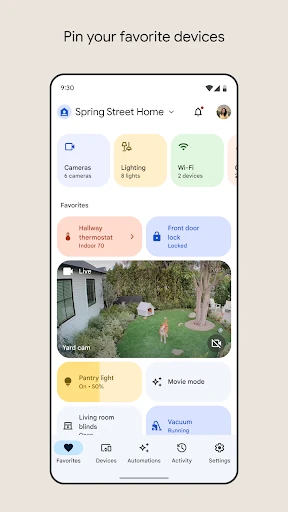 Google Home screenshot