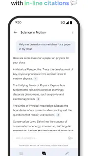 Google NotebookLM screenshot 5