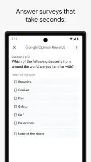 Google Opinion Rewards screenshot 2