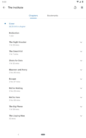 Google Play Books & Audiobooks screenshot