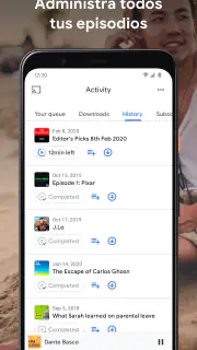 Google Podcasts screenshot 2