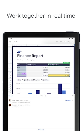 Google Sheets screenshot