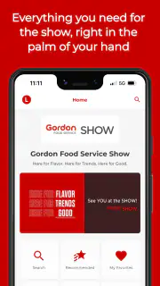Gordon Food Service Shows screenshot 1