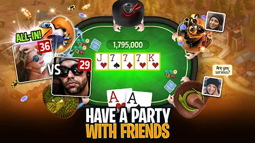 Governor of Poker 3 Card Games screenshot