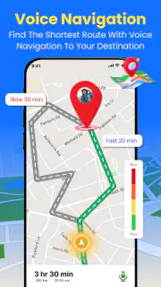 GPS Earth Maps Live Navigation screenshot 3