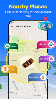 GPS Earth Maps Live Navigation screenshot 4