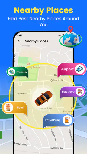 GPS Earth Maps Live Navigation screenshot