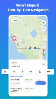GPS+ Maps, Navigation, Traffic screenshot 6
