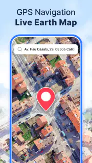 GPS Navigation: Live Earth Map screenshot 1