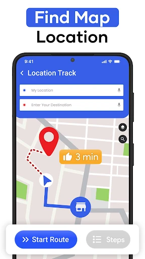 GPS Navigation & Map Direction screenshot