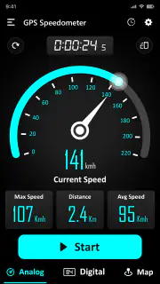 GPS Speedometer - Odometer App screenshot 2