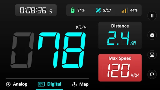 GPS Speedometer - Odometer App screenshot