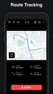 GPS Speedometer : Odometer HUD screenshot 3